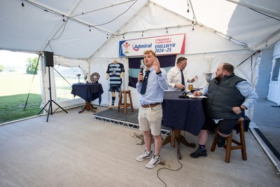 170525 - Clwb Rygbi Aberystwyth RFC Presentation - Admirał National League 1 West - Captain Charles Thomas