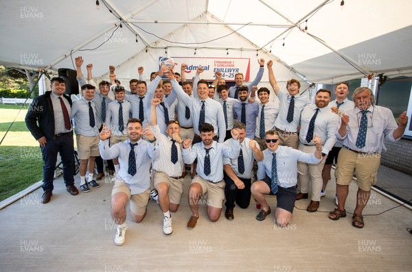 170525 - Clwb Rygbi Aberystwyth RFC Presentation - Admirał National League 1 West - Aberystwyth lift the trophy