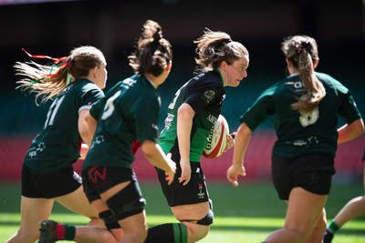 180426 - Clwb Rygbi Cymry Caerdydd v Seven Sisters - WRU Women's National Plate - Poppy Thomson of Seven Sisters