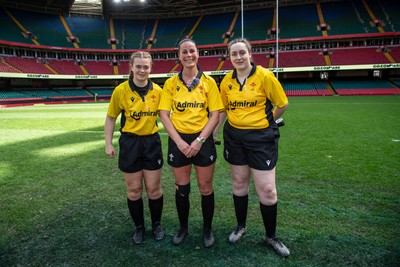 180426 - Clwb Rygbi Cymry Caerdydd v Seven Sisters - WRU Women's National Plate - Match officials