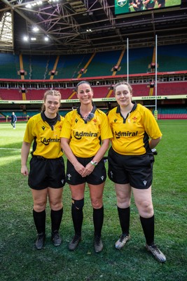 180426 - Clwb Rygbi Cymry Caerdydd v Seven Sisters - WRU Women's National Plate - Match officials