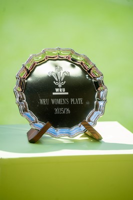 180426 - Clwb Rygbi Cymry Caerdydd v Seven Sisters - WRU Women's National Plate - The trophy