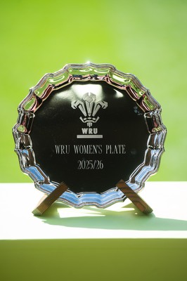 180426 - Clwb Rygbi Cymry Caerdydd v Seven Sisters - WRU Women's National Plate - The trophy