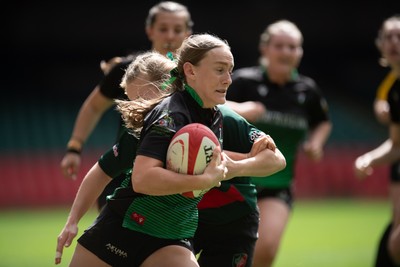 180426 - Clwb Rygbi Cymry Caerdydd v Seven Sisters - WRU Women's National Plate - Holly Cooper of Seven Sisters