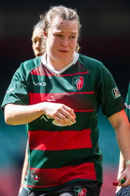 180426 - Clwb Rygbi Cymry Caerdydd v Seven Sisters - WRU Women's National Plate - Laura Satterly of Clwb Rygbi Cymry Caerdydd