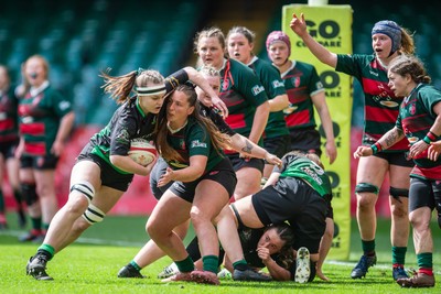 180426 - Clwb Rygbi Cymry Caerdydd v Seven Sisters - WRU Women's National Plate - Seren O’Neill of Seven Sisters