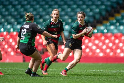 180426 - Clwb Rygbi Cymry Caerdydd v Seven Sisters - WRU Women's National Plate - Mirian Jones of Clwb Rygbi Cymry Caerdydd