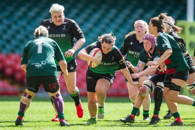 180426 - Clwb Rygbi Cymry Caerdydd v Seven Sisters - WRU Women's National Plate - Melissa Gnojek of Seven Sisters