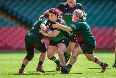 180426 - Clwb Rygbi Cymry Caerdydd v Seven Sisters - WRU Women's National Plate - Rachel Rees of Seven Sisters