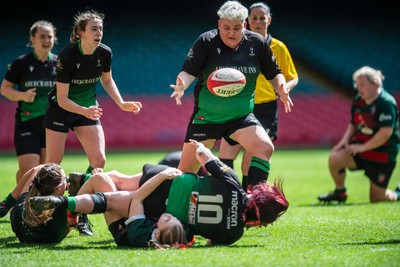 180426 - Clwb Rygbi Cymry Caerdydd v Seven Sisters - WRU Women's National Plate - Bethan Howell of Seven Sisters