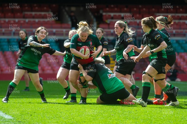 180426 - Clwb Rygbi Cymry Caerdydd v Seven Sisters - WRU Women's National Plate - 