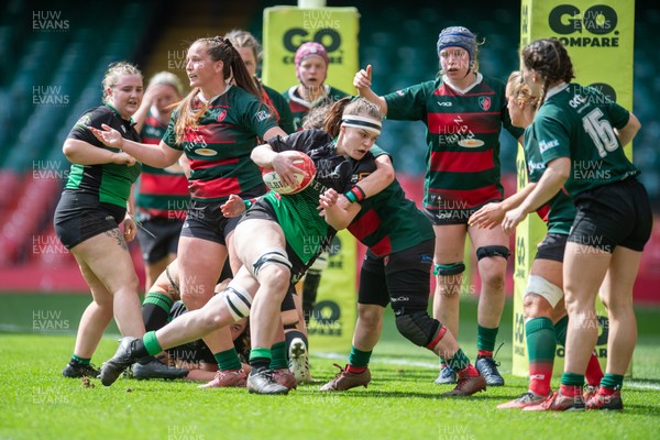 180426 - Clwb Rygbi Cymry Caerdydd v Seven Sisters - WRU Women's National Plate - Seren O’Neill of Seven Sisters