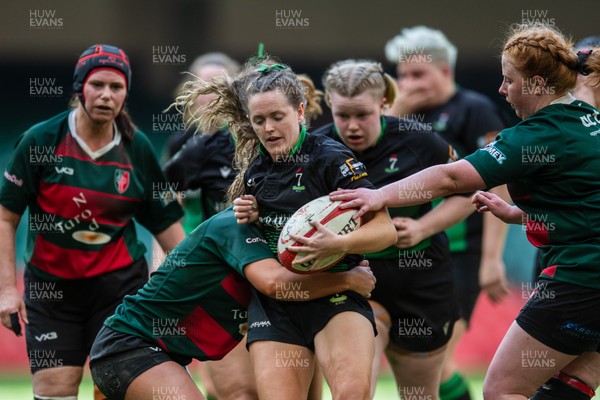 180426 - Clwb Rygbi Cymry Caerdydd v Seven Sisters - WRU Women's National Plate - Hannah Mai-Nation of Seven Sisters