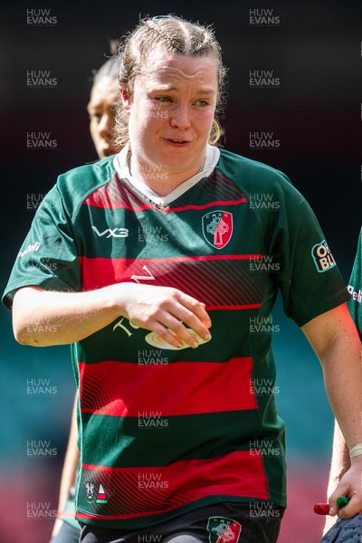 180426 - Clwb Rygbi Cymry Caerdydd v Seven Sisters - WRU Women's National Plate - Laura Satterly of Clwb Rygbi Cymry Caerdydd