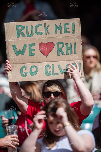 180426 - Clwb Rygbi Cymry Caerdydd v Seven Sisters - WRU Women's National Plate - CRCC fans