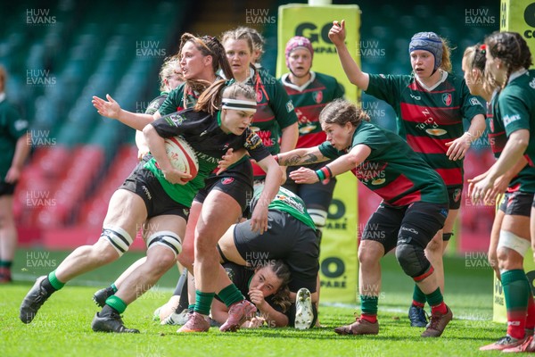 180426 - Clwb Rygbi Cymry Caerdydd v Seven Sisters - WRU Women's National Plate - Seren O’Neill of Seven Sisters