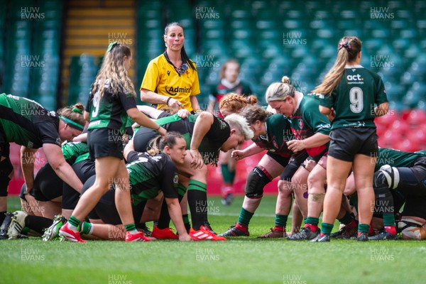 180426 - Clwb Rygbi Cymry Caerdydd v Seven Sisters - WRU Women's National Plate - Referee 