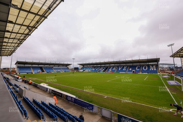 010423 - Colchester United v Newport County - Sky Bet League 2 - General view of Colchester United Stadium