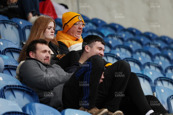 010423 - Colchester United v Newport County - Sky Bet League 2 - Newport County fans
