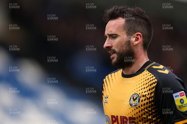 010423 - Colchester United v Newport County - Sky Bet League 2 - Aaron Wildig of Newport County
