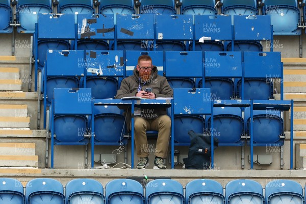 060321 - Colchester United v Newport County - Sky Bet League 2 - Former footballer, Iwan Roberts is seen ahead of the match