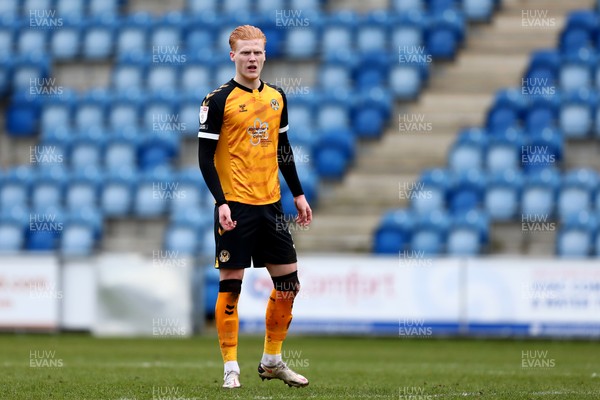 060321 - Colchester United v Newport County - Sky Bet League 2 - Ryan Haynes of Newport County