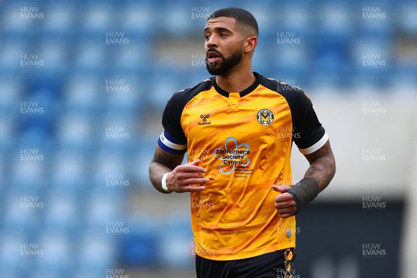 060321 - Colchester United v Newport County - Sky Bet League 2 - Joss Labadie of Newport County