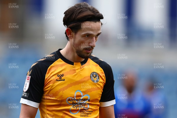 060321 - Colchester United v Newport County - Sky Bet League 2 - Liam Shephard of Newport County