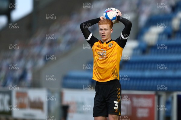 060321 - Colchester United v Newport County - Sky Bet League 2 - Ryan Haynes of Newport County
