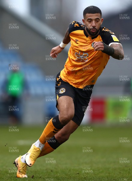 060321 - Colchester United v Newport County - Sky Bet League 2 - Joss Labadie of Newport County