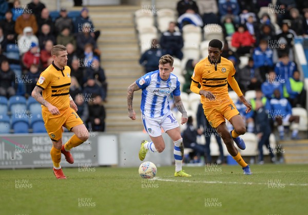 090319 - Colchester United v Newport County - Sky Bet League 2 -  Sammie Szmodics on the ball for Colchester