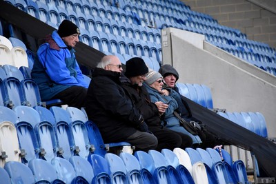201225 - Colchester United v Newport County - Sky Bet League 2 - fans enjoying pre match athmosphere