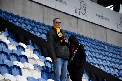 201225 - Colchester United v Newport County - Sky Bet League 2 - fans enjoying pre match athmosphere