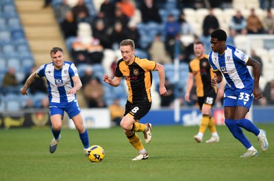 201225 - Colchester United v Newport County - Sky Bet League 2 - Matt Smith of Newport County