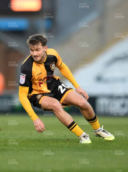 201225 - Colchester United v Newport County - Sky Bet League 2 - Ben Lloyd of Newport County