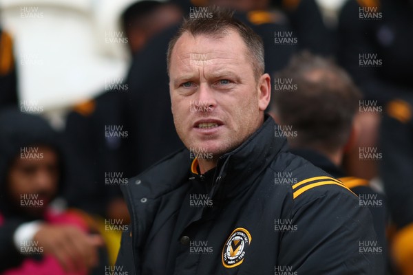 261019 - Colchester United v Newport County - Sky Bet League 2 -  Manager of Newport County, Michael Flynn