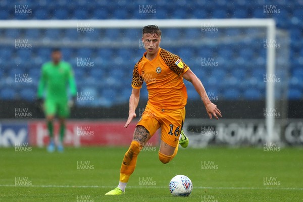 261019 - Colchester United v Newport County - Sky Bet League 2 -  George Nurse of Newport County 