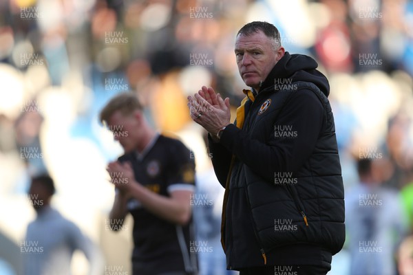 290324 - Colchester United v Newport County - Sky Bet League 2 - Dejected looking Graham Coughlan