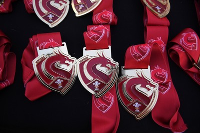 270426 - Coleg Gwent v Cardiff and Vale College - WSC Boys U18 Development Final -  Road To Principality Finals - Medals