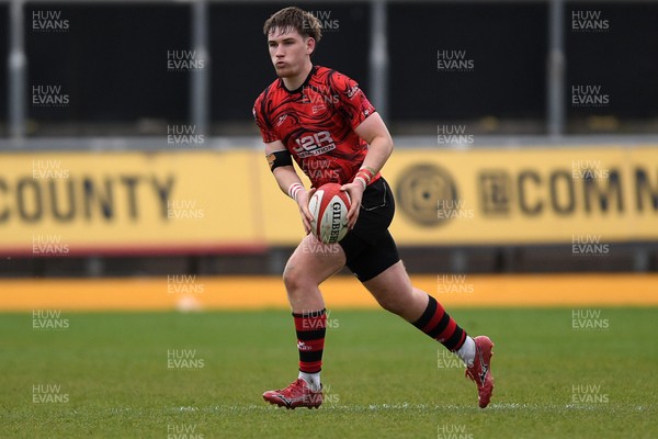 270426 - Coleg Gwent v Cardiff and Vale College - WSC Boys U18 Development Final -  Road To Principality Finals - Tegwyn Mahoney of Coleg Gwent
