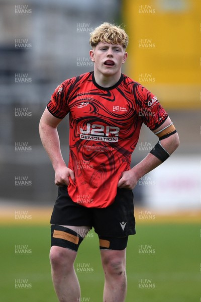 270426 - Coleg Gwent v Cardiff and Vale College - WSC Boys U18 Development Final -  Road To Principality Finals - Zac Little of Coleg Gwent
