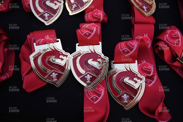 270426 - Coleg Gwent v Cardiff and Vale College - WSC Boys U18 Development Final -  Road To Principality Finals - Medals