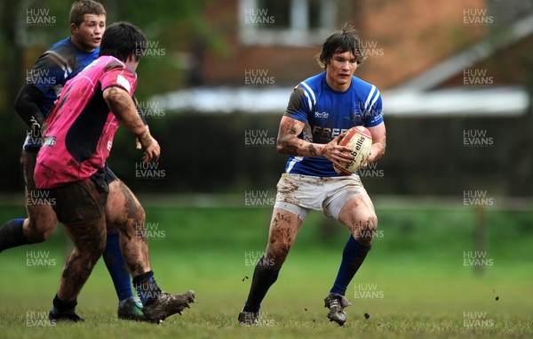 180412 - Coleg Morgannwg v Bridgend College - WRU College League -Jordan Hodges of Bridgend College