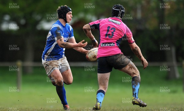 180412 - Coleg Morgannwg v Bridgend College - WRU College League -Josh White of Bridgend College