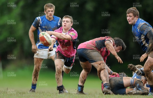 180412 - Coleg Morgannwg v Bridgend College - WRU College League -Joel Raikes of Colge Morgannwg