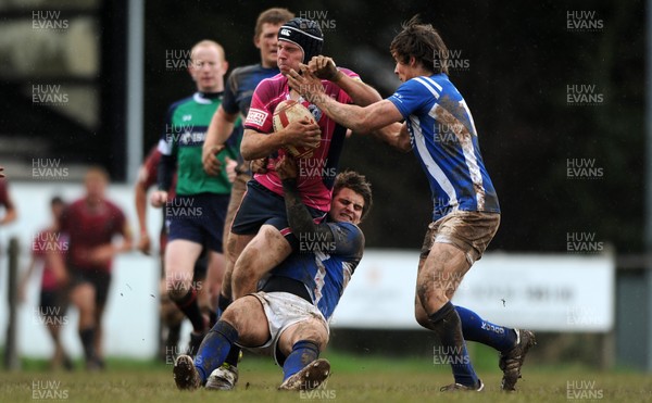 180412 - Coleg Morgannwg v Bridgend College - WRU College League -Lloyd Chalk of Colge Morgannwg