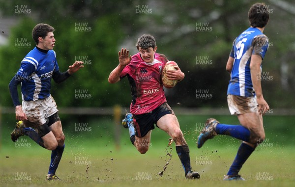 180412 - Coleg Morgannwg v Bridgend College - WRU College League -Jack Barrat of Colge Morgannwg