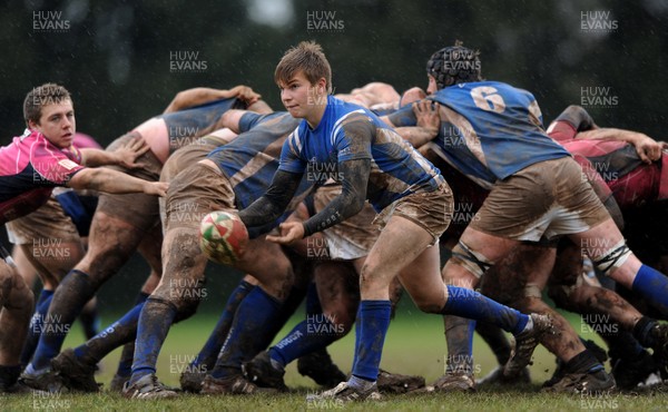 180412 - Coleg Morgannwg v Bridgend College - WRU College League -Gareth Lindenburn of Bridgend College