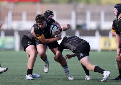 300926 - Coleg y Cymoedd v Whitchurch High School - Welsh Schools and Colleges League - Jarred Collings of Whitchurch 