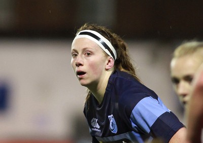 071114 - Combined Services Ladies v Cardiff Blues Ladies - Remembrance Rugby for The British Legion -Jenny Hawkins of Cardiff Blues Ladies (c) Huw Evans Agency